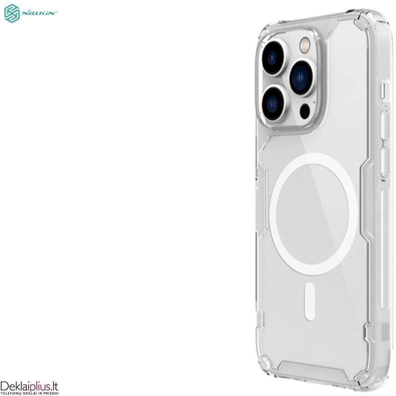 Nillkin nature pro magsafe dėklas - permatomas (Apple Iphone 14 Pro) Nillkin nature pro magsafe dėklas - permatomas (Apple Iphone 14 Pro)